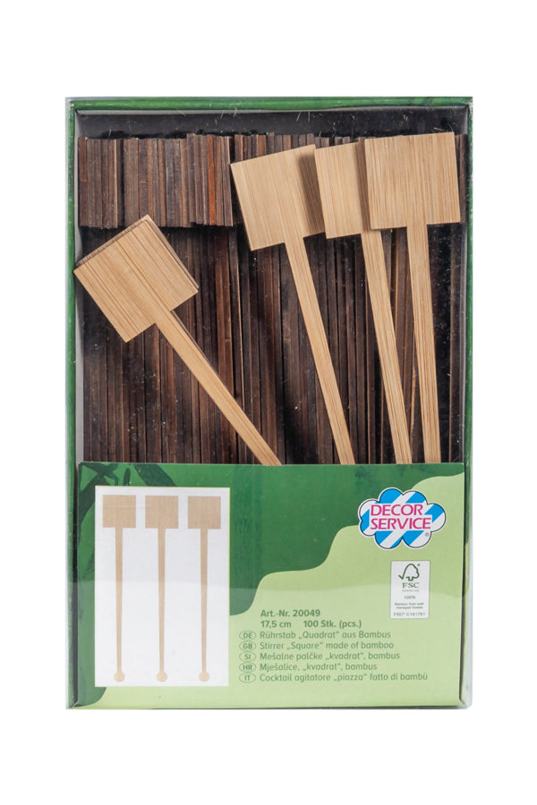 Rührstab "Quadrat", aus Bambus, 175cm, 100 Stk_1