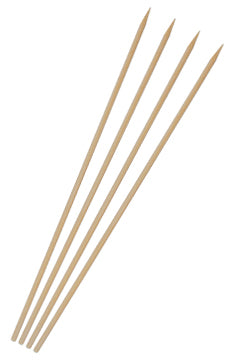 Schaschlikspieße aus Bambus, Ø25mm, 12cm, 500 Stk