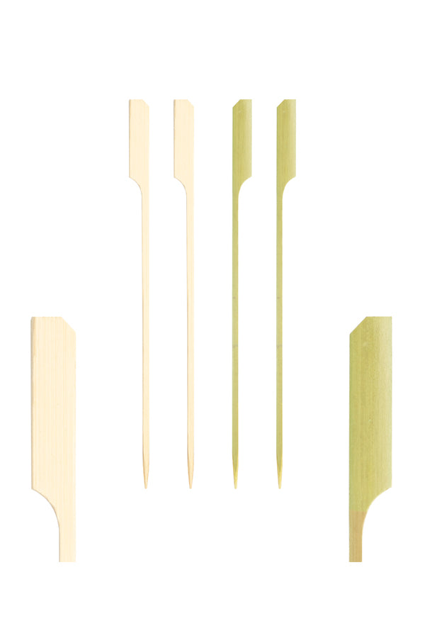 Schaschlikspieße, aus Bambus, Ø3mm, 18cm, 40 Stk