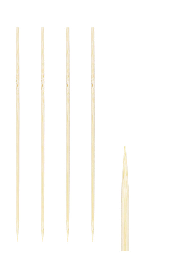 Schaschlikspieße aus Bambus, Ø3mm, 18cm, 500 Stk.