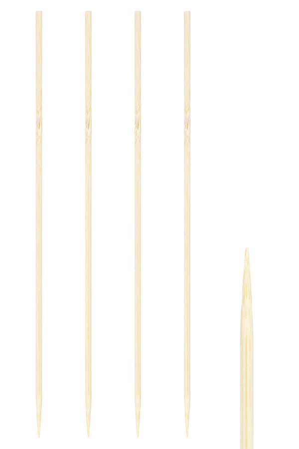 Schaschlikspieße aus Bambus, Ø4mm, 40cm, 250 Stk.