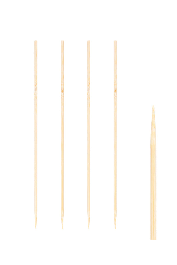Schaschlikspieße aus Holz, Ø3mm, 20cm, 500 Stk.