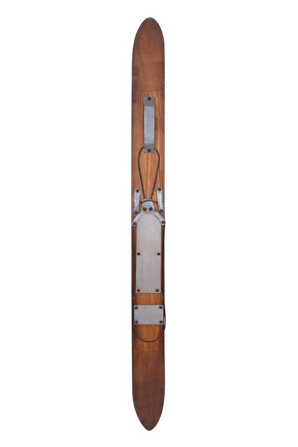 Ski „Vintage“, zum Hängen, Holz, 110cm, 1 Stk