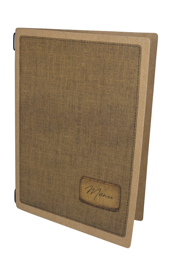 Speisekarte "ECO COUNTRY" natur, A4, 1 Stk