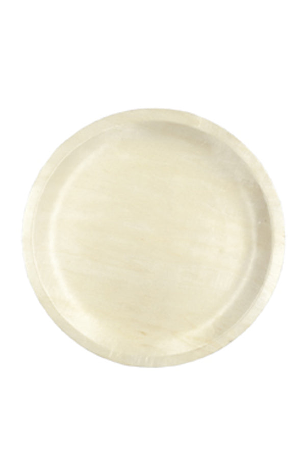 Teller aus Holz, rund, Ø26cm, 25 Stk.