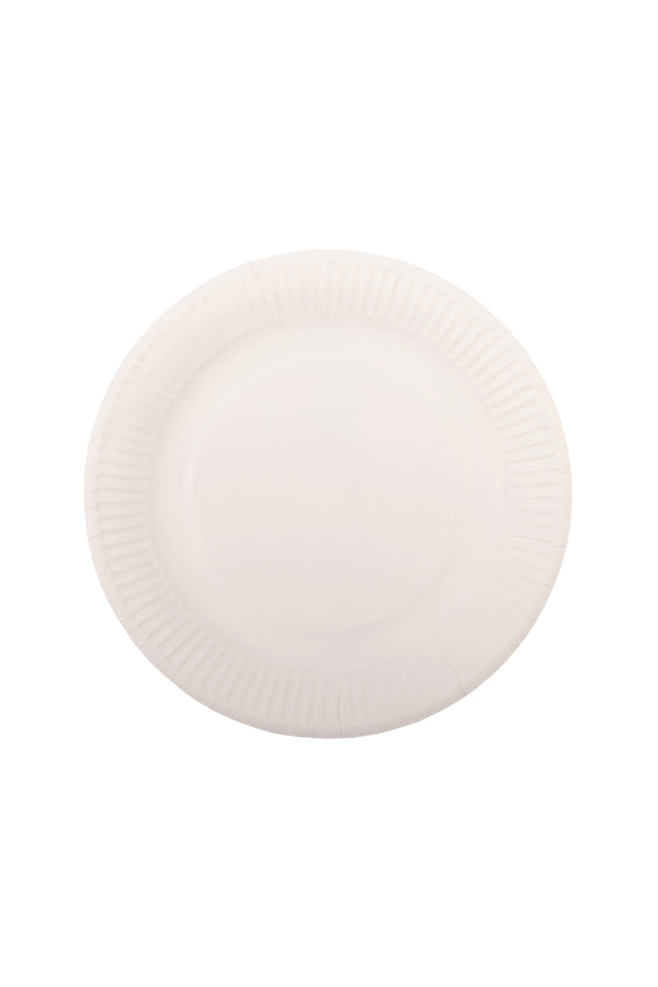 Teller aus Pappe, rund, Ø18cm, 20 Stk