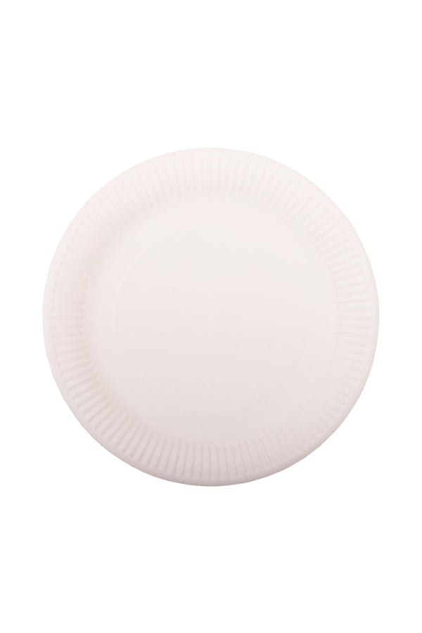 Teller aus Pappe, rund, Ø26cm, 20 Stk