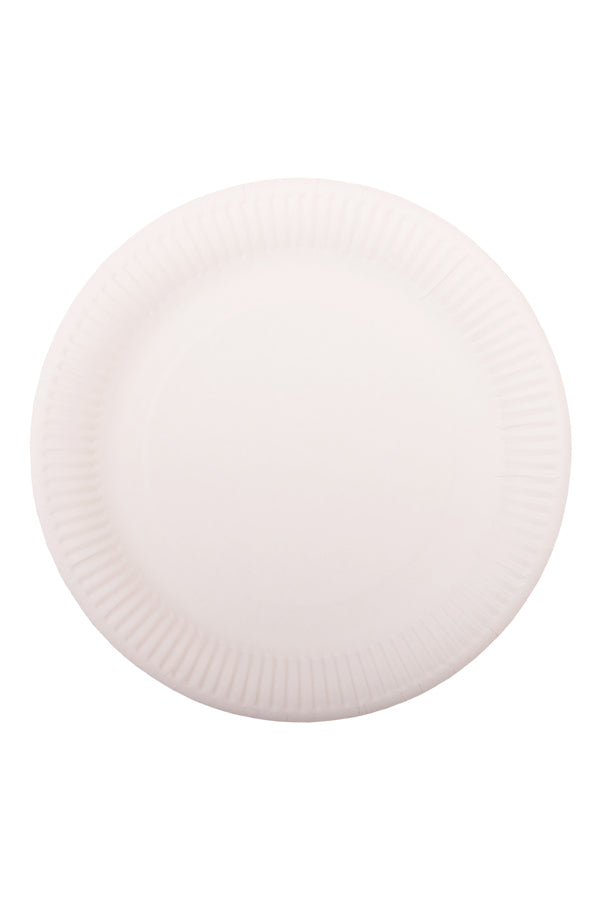 Teller aus Pappe, rund, Ø28cm, 50 Stk