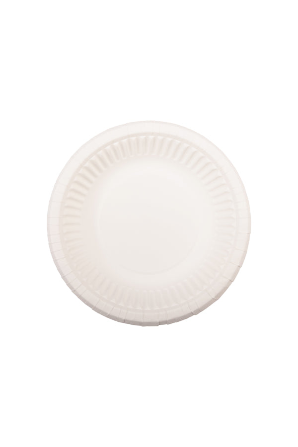 Teller aus Pappe, rund, tief, 380ml, Ø19cm, 50 Stk