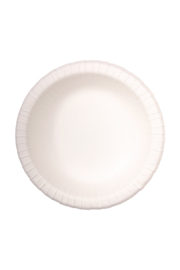 Teller aus Pappe, rund, tief, 480ml, Ø19cm, 50 Stk