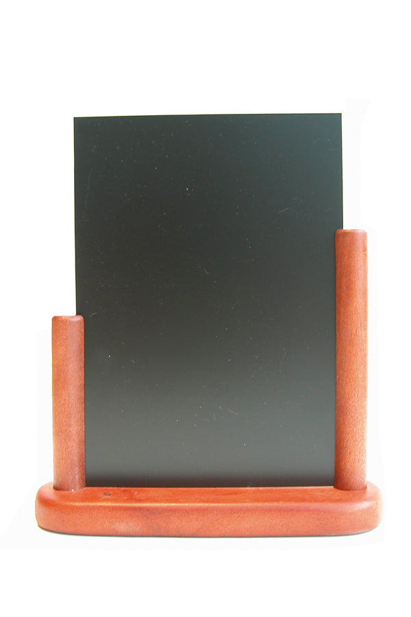 Tisch-Kreidetafel, mahagoni, 15x21cm, 1 Stk.