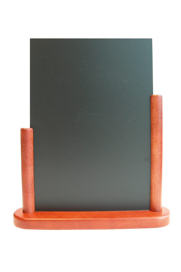 Tisch-Kreidetafel, mahagoni, 21x30cm, 1 Stk.