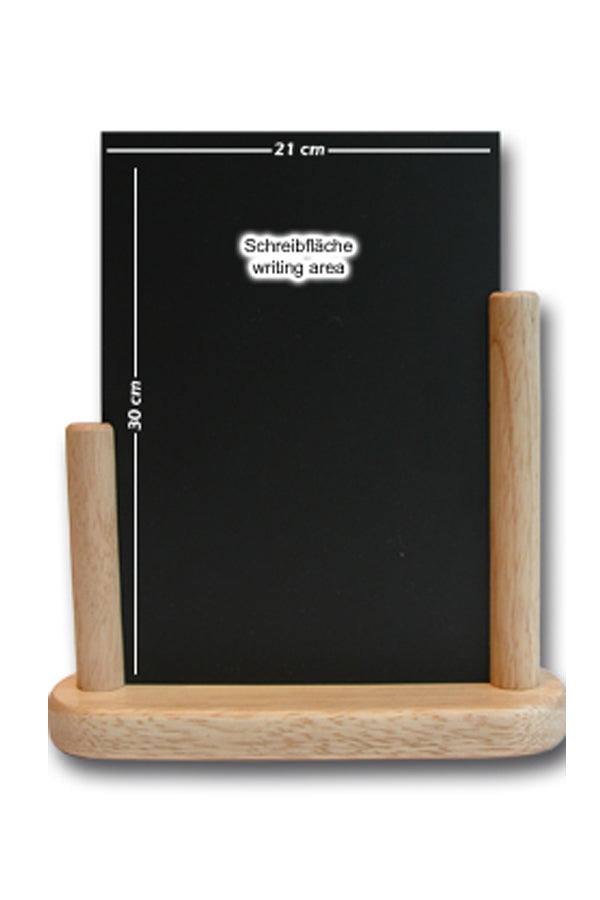 Tisch-Kreidetafel, natur, 21x30cm, 1 Stk.