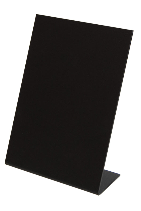 Tisch-Kreidetafeln, PVC, schwarz, ca. 14.8x21cm, DIN A5, 3 Stk.