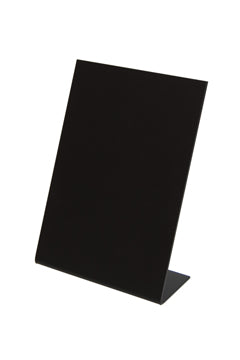 Tisch-Kreidetafeln, PVC, schwarz, ca. 7.4x10.5cm, DIN A7, 3 Stk.