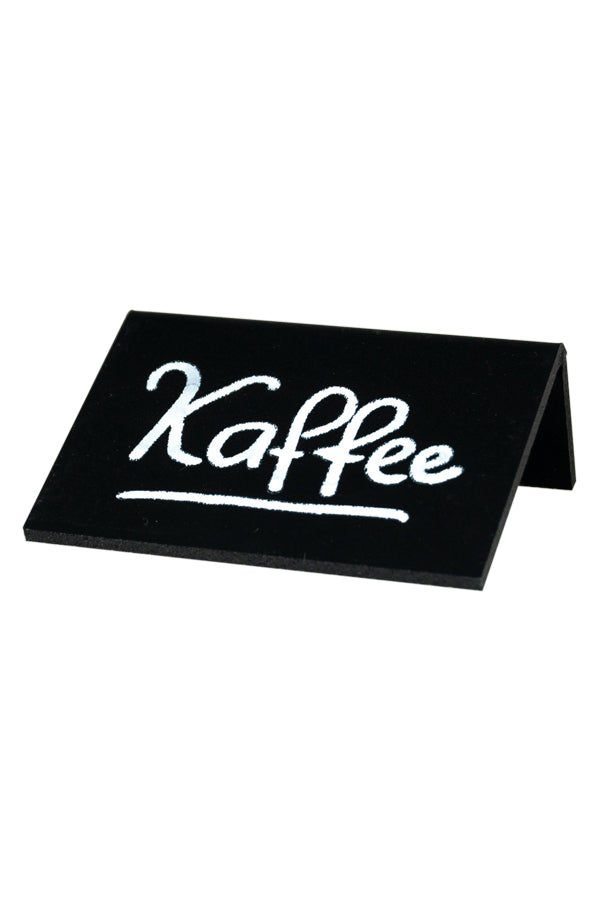 Tisch-Kreidetafeln, PVC, schwarz, ca. 7.5x5x2.5cm, DIN A8, 3 Stk.