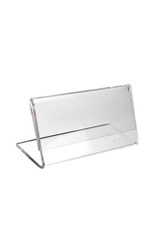 Tischaufsteller "L-Ständer" aus Acrylglas, 74x38cm, 1 Stk