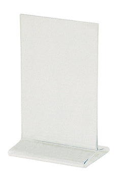 Tischaufsteller "T-Ständer" aus Acrylglas, A5, 1 Stk