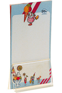 Tischkartenhalter "Klemme" aus Acrylglas, 10x6cm, 1 Stk