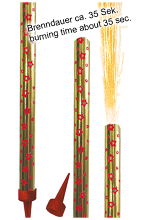 Torten- und Eisfeuerwerk, 10cm, 2 Stk.