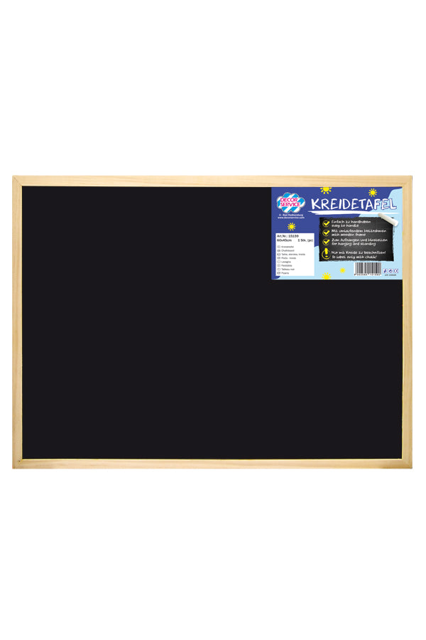 Wand-Kreidetafel, natur, 45x60cm, 1 Stk.