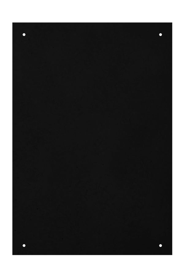 Wand-Kreidetafel ohne Rahmen, schwarz, 55x80cm, 1 Stk.