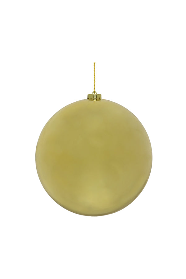Weihnachtskugel "XL", aus Kunststoff, gold, Ø15cm, 1 Stk