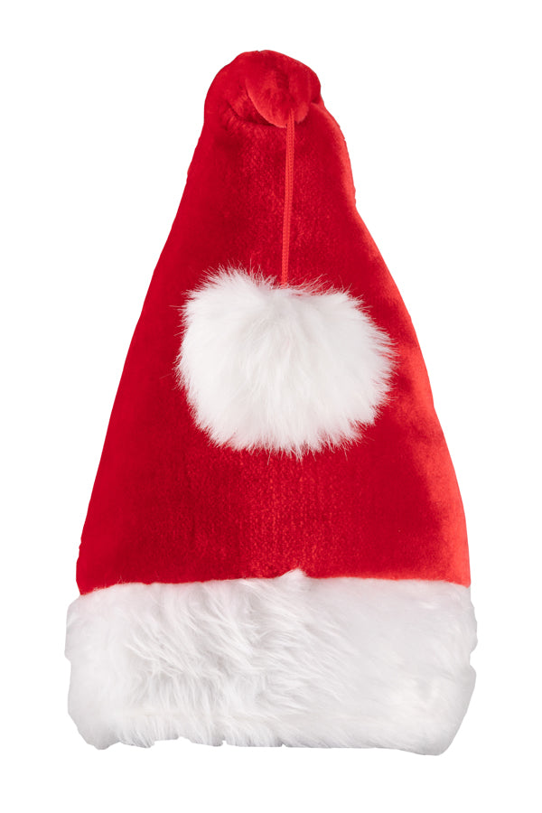 Weihnachtsmütze, Polyester, rot, 52cm, 1 Stk