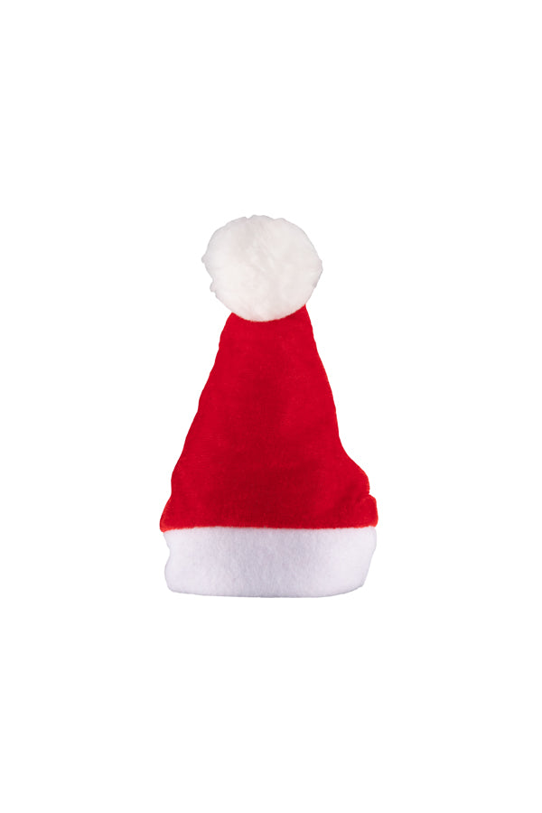 Weihnachtsmütze, Polyester, rot, 52cm, 1 Stk