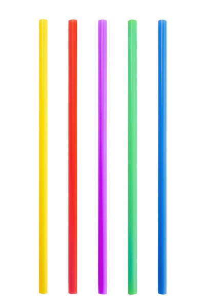 Trinkhalme, PP, wiederverwendbar, bunt, Ø8mm, 24cm, 500 Stk.