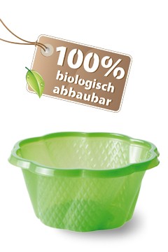 BIO Eisbecher aus PLA, grün, 210ml, 50 Stk.