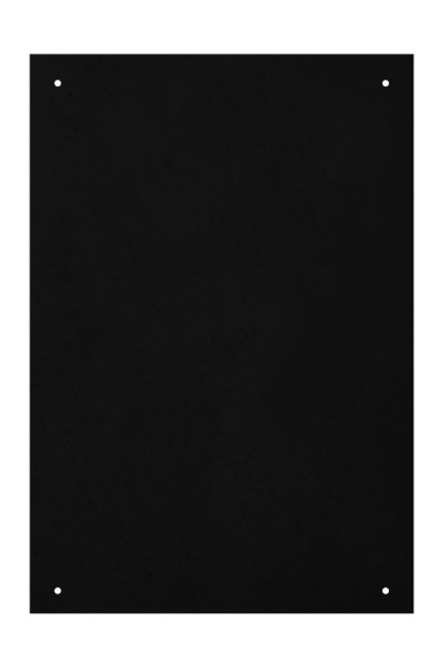 Wand-Kreidetafel ohne Rahmen, schwarz, 55x80cm, 1 Stk.