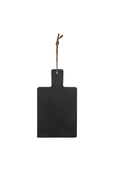 Wand-Kreidetafel "Naturstein" aus Schiefer, schwarz, 11x19cm, 1 Stk.