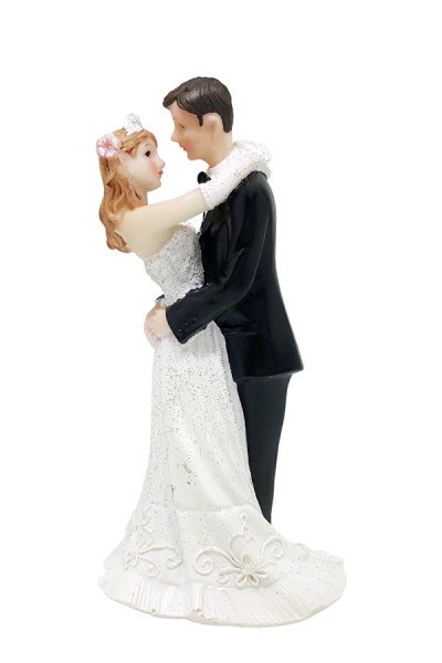 Tortenaufsatz Brautpaar Figur Hochzeitstorte 13 cm 