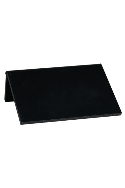 Tisch-Kreidetafeln, PVC, schwarz, ca. 7.5x5x2.5cm, DIN A8, 3 Stk.