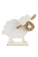 Schaf aus Holz, 20 cm, 1 Stk.