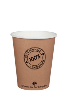 BIO Kartonbecher, 200ml, Ø8cm, 50 Stk.