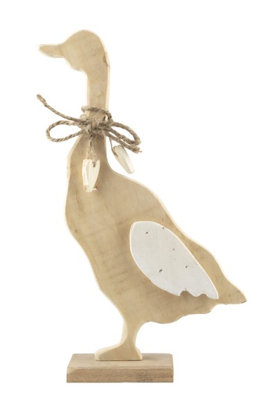 Ente aus Holz, 30 cm, 1 Stk.