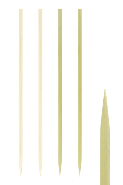 Fingerfood Spieße "Natur" aus Bambus, 18cm, 100 Stk.