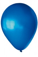 Luftballons "Perlmutt", blau, Ø30cm, 50 Stk.