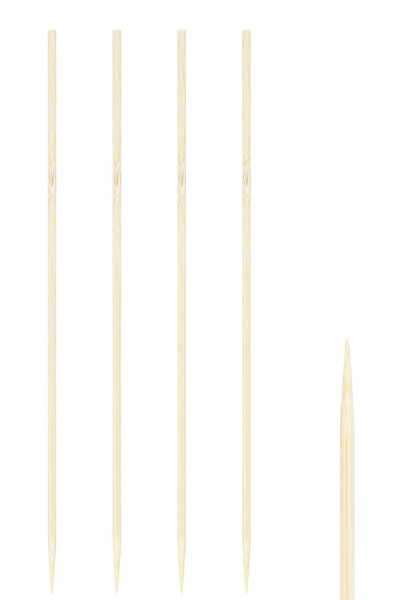 Schaschlikspieße aus Bambus, Ø3mm, 18cm, 50 Stk.
