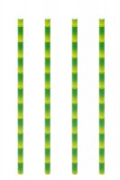 Trinkhalme aus Papier, Bambus-Optik, Ø6mm, 21cm, 100 Stk.