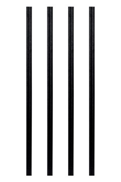 BIO Rührstab "Twin" aus PLA, schwarz, 14cm, 500 Stk.